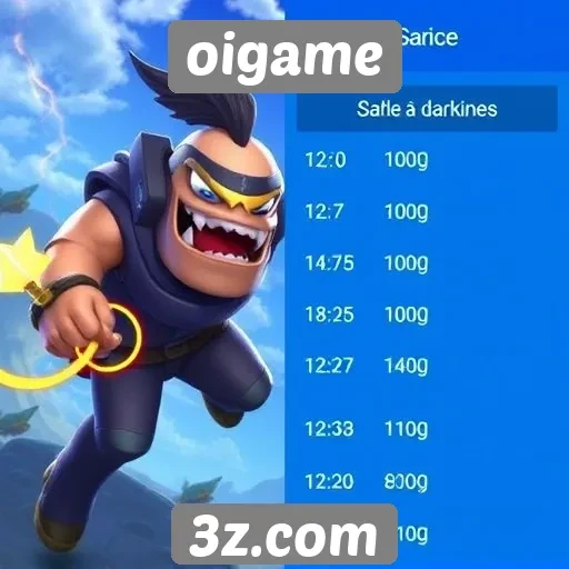 Ranking dos jogos mais populares no Oigame