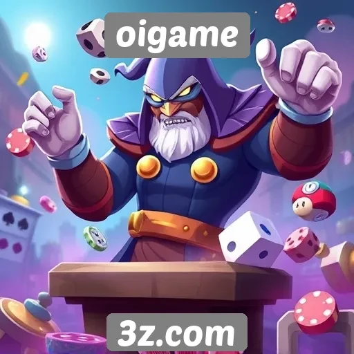 A variedade de jogos disponíveis no oigame